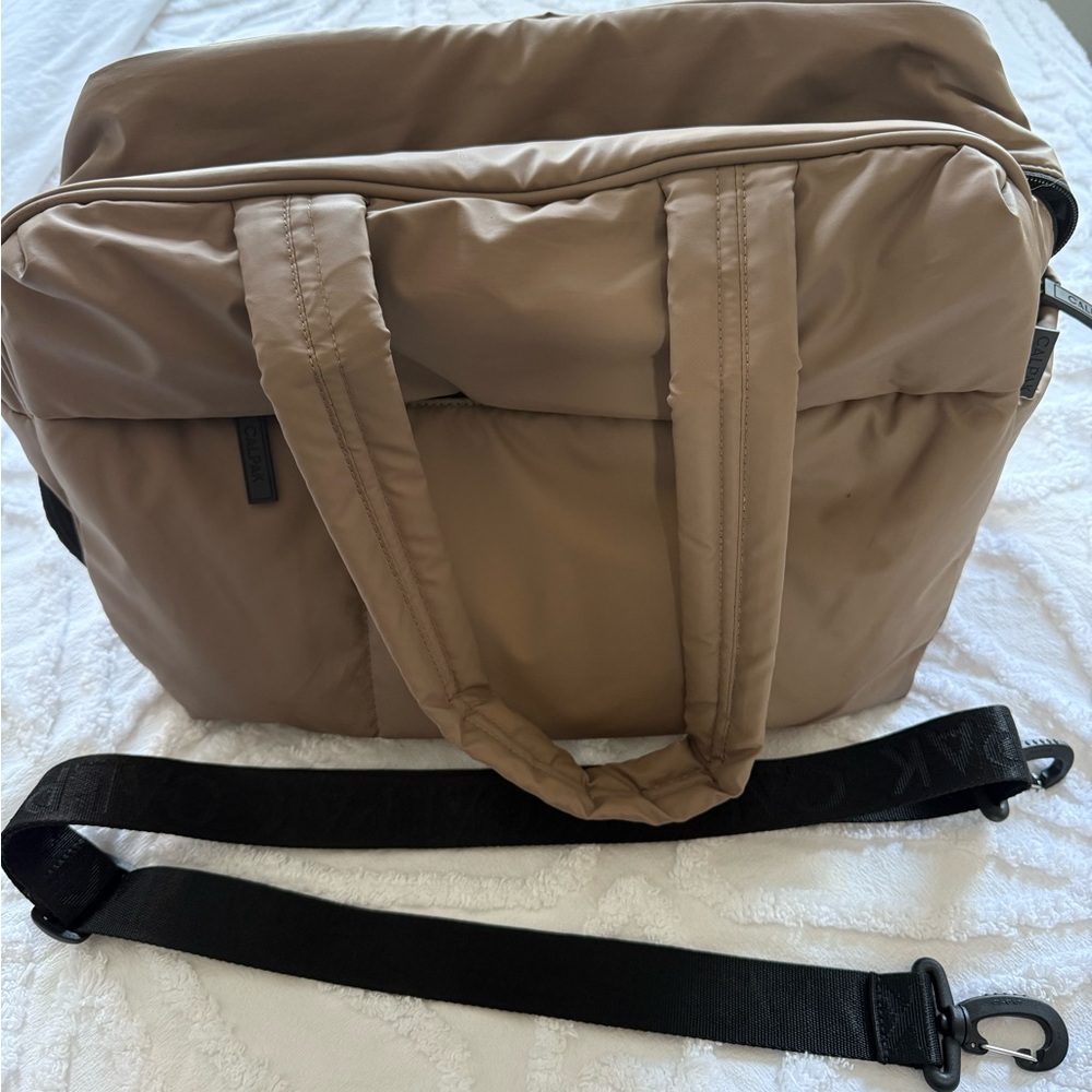 Calpak Luka Duffel in cholcolate